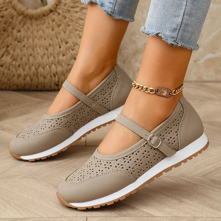 Jewell - Zapatos Ortopédicos Transpirables De Cuero