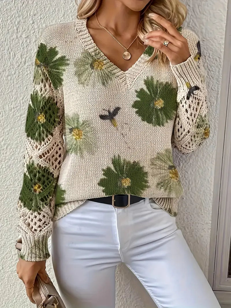 Tatyana - Elegante Cárdigan Con Cuello En V