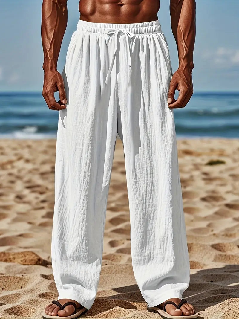 Babaev - Pantalón Elegante De Lino