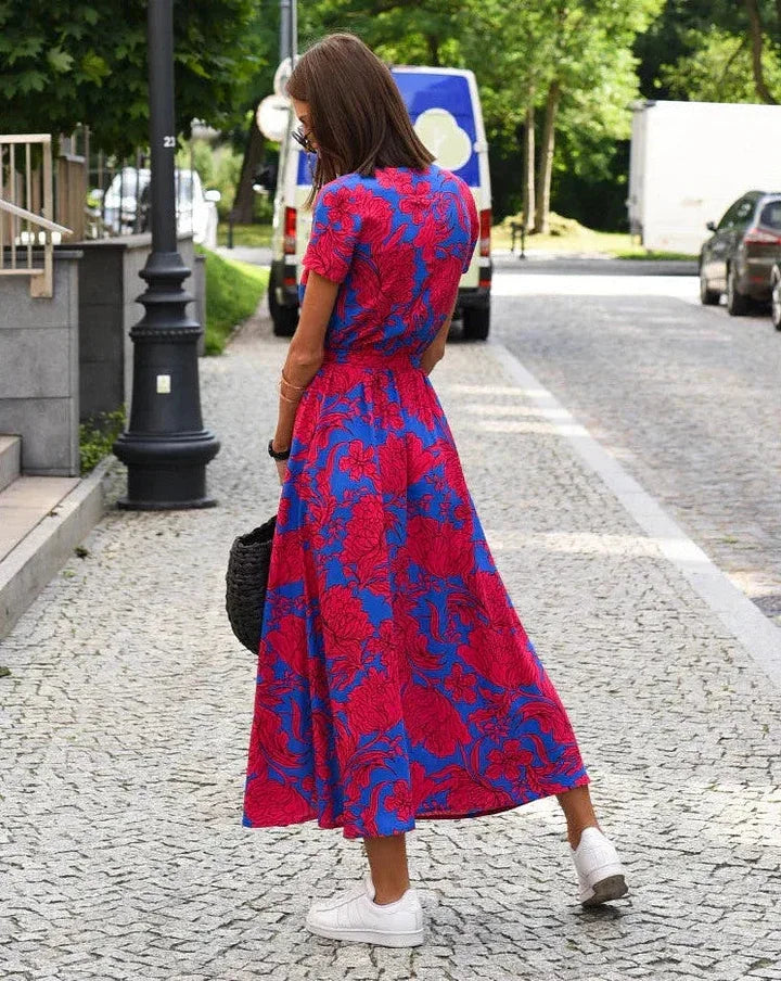 Theresita - Vestido De Verano Con Flores