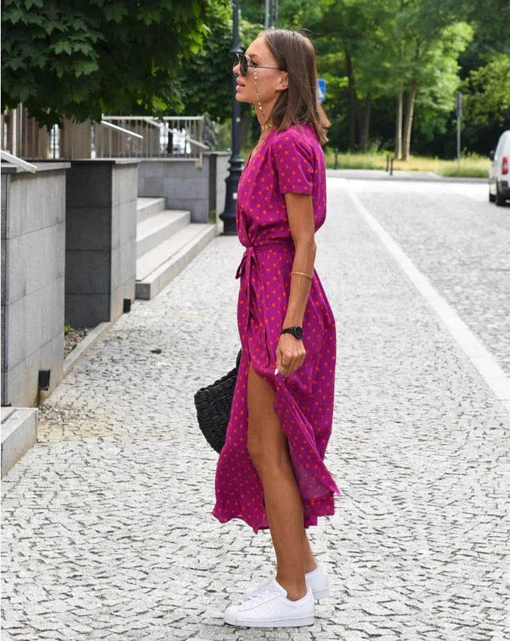 Theresita - Vestido De Verano Con Flores