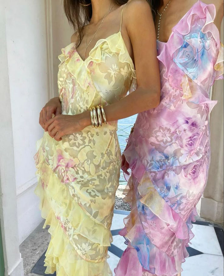 Latonya - Vestido Ligero Con Volantes