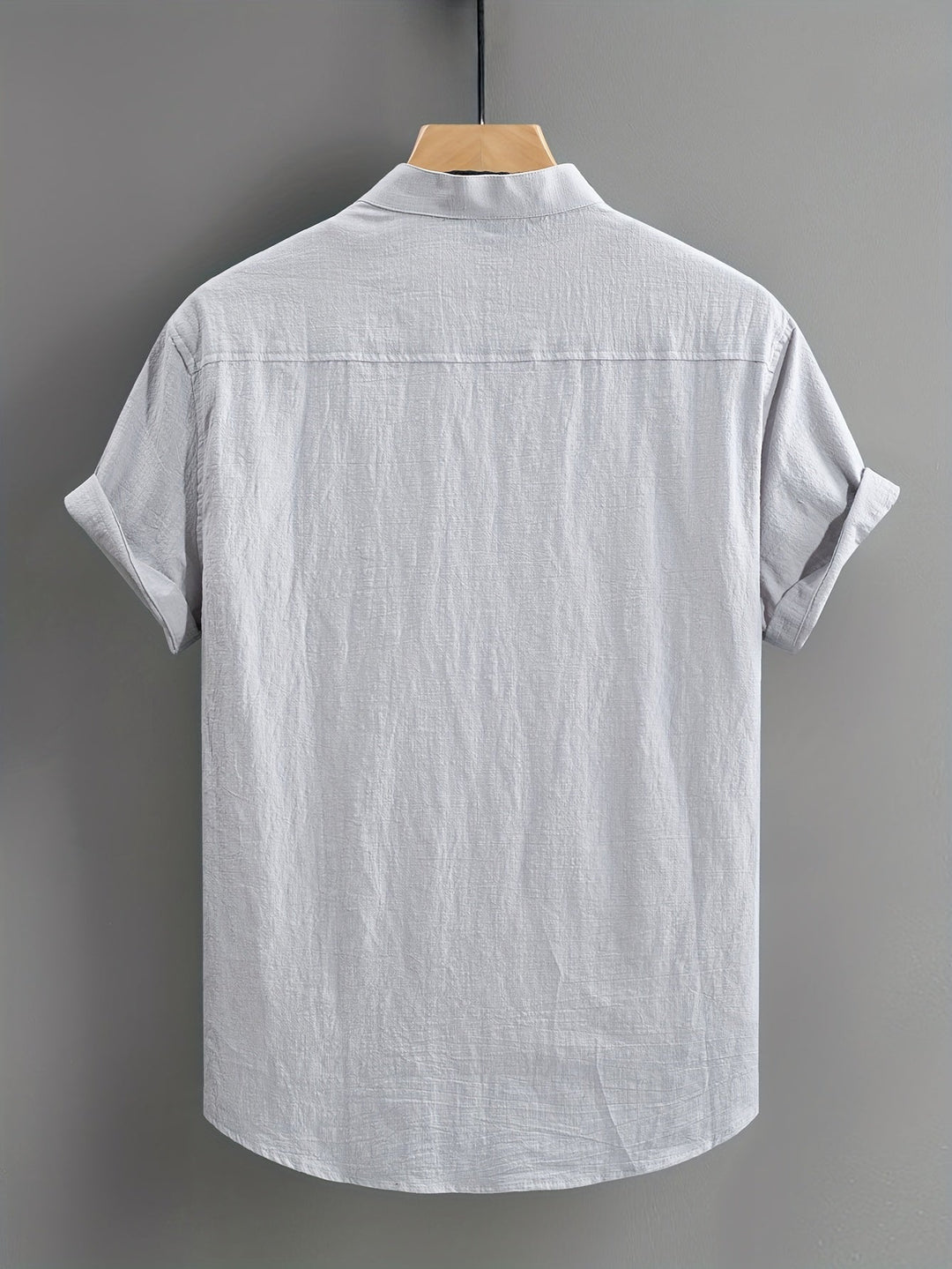 Tejada - Camisa Informal De Algodón Con Bolsillo