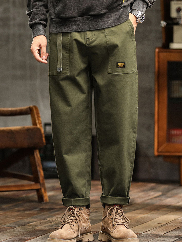 Rasmus - Elegante Pantalón Cargo Con Bolsillos
