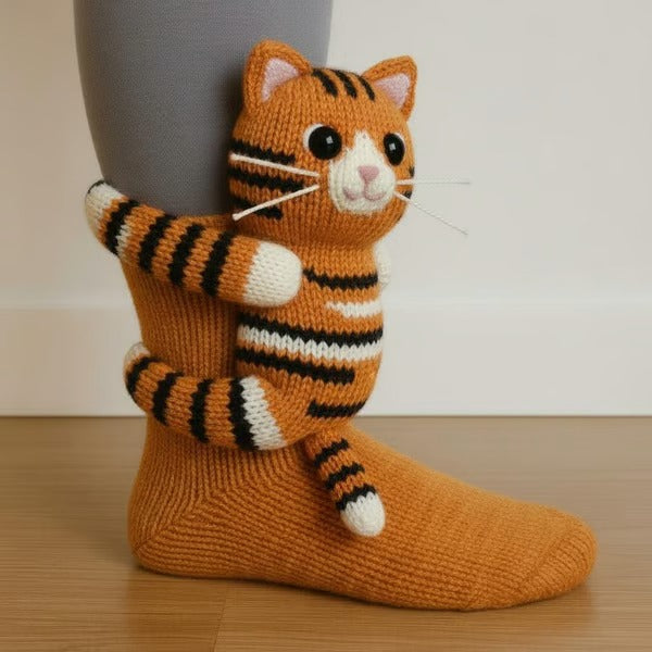 CuteStep - Calcetines De Animales Tejidos