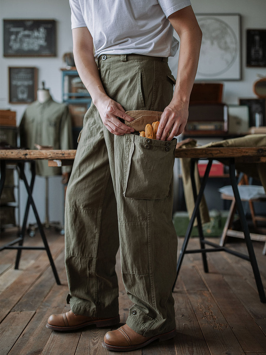 Ibrahim - Ejército M-47 Espiga Sarga Pantalón