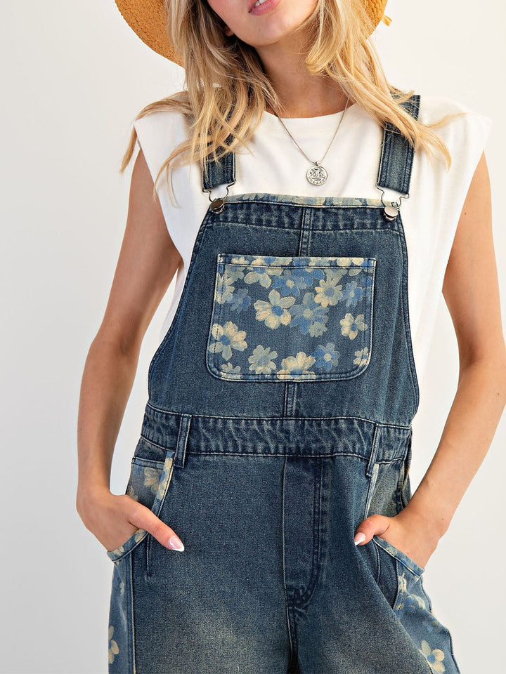 Yalita - Peto Vaquero con Estampado Floral