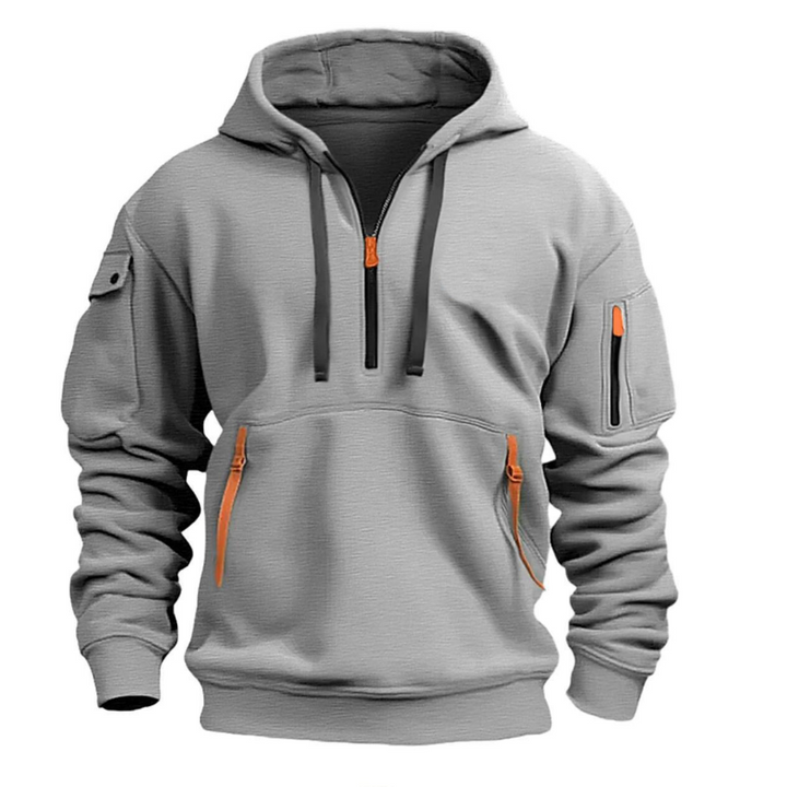 Ludomir - Sudadera Con Capucha Manga Larga Y Múltiples Bolsillos