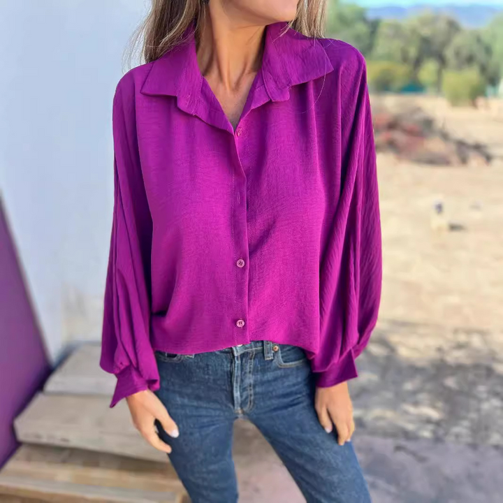 Leilani - Blusa De Gran Tamaño Elegante