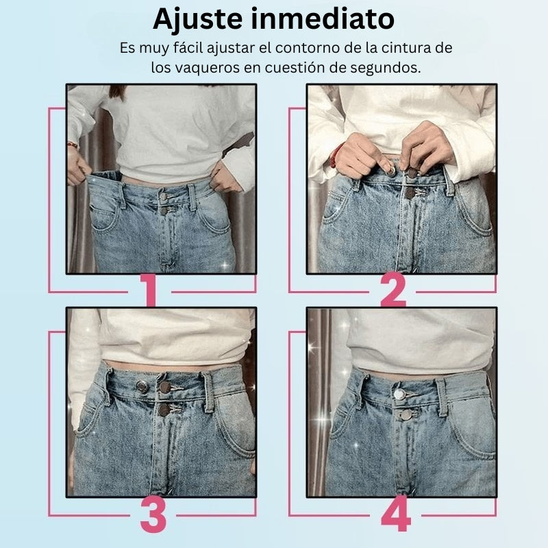 CinchPin - Hebilla Ajustable Para Cintura con Ajuste Perfecto