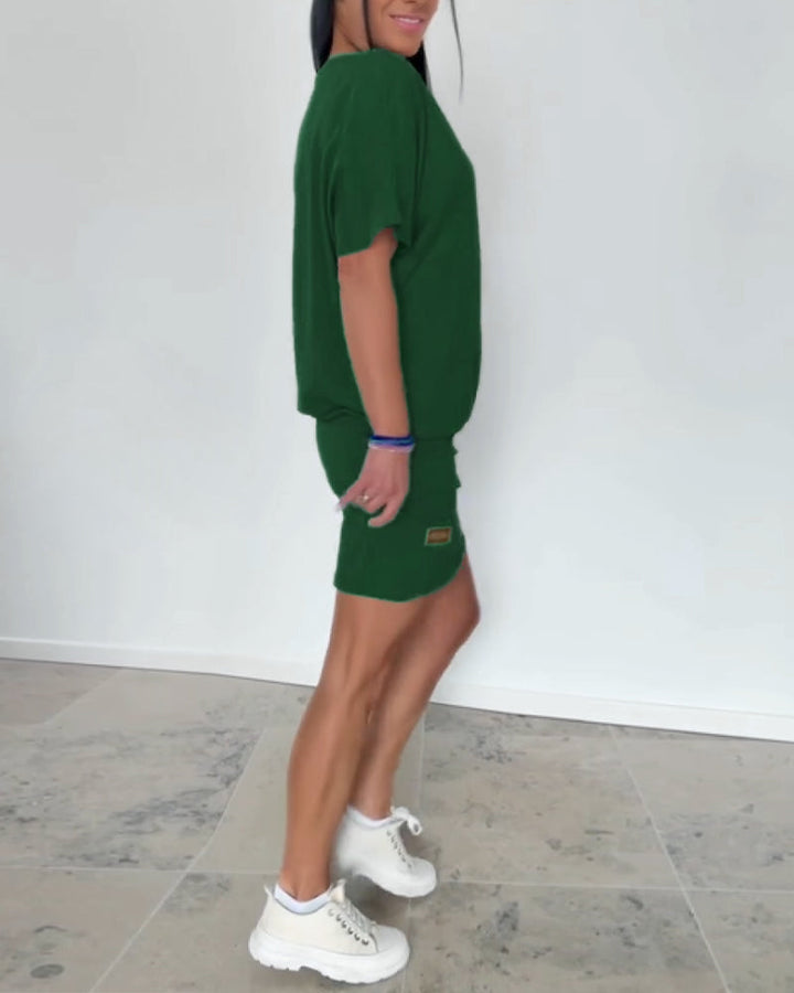 Ulrika - Minivestido De Manga Corta