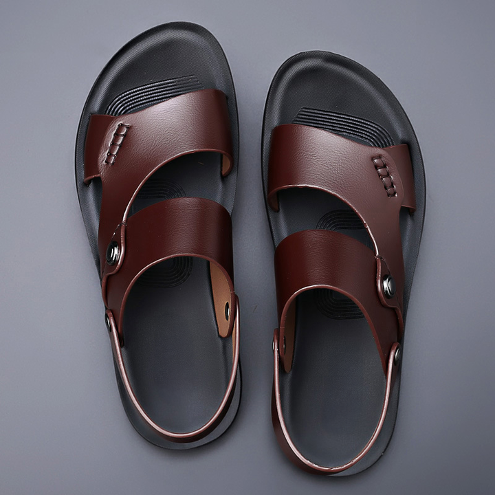 Bryon - Sandalias De Cuero Avenwood