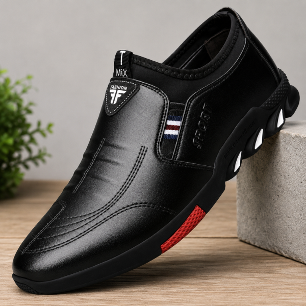 Thornton - Elegantes Zapatos de Piel Sin Cordones