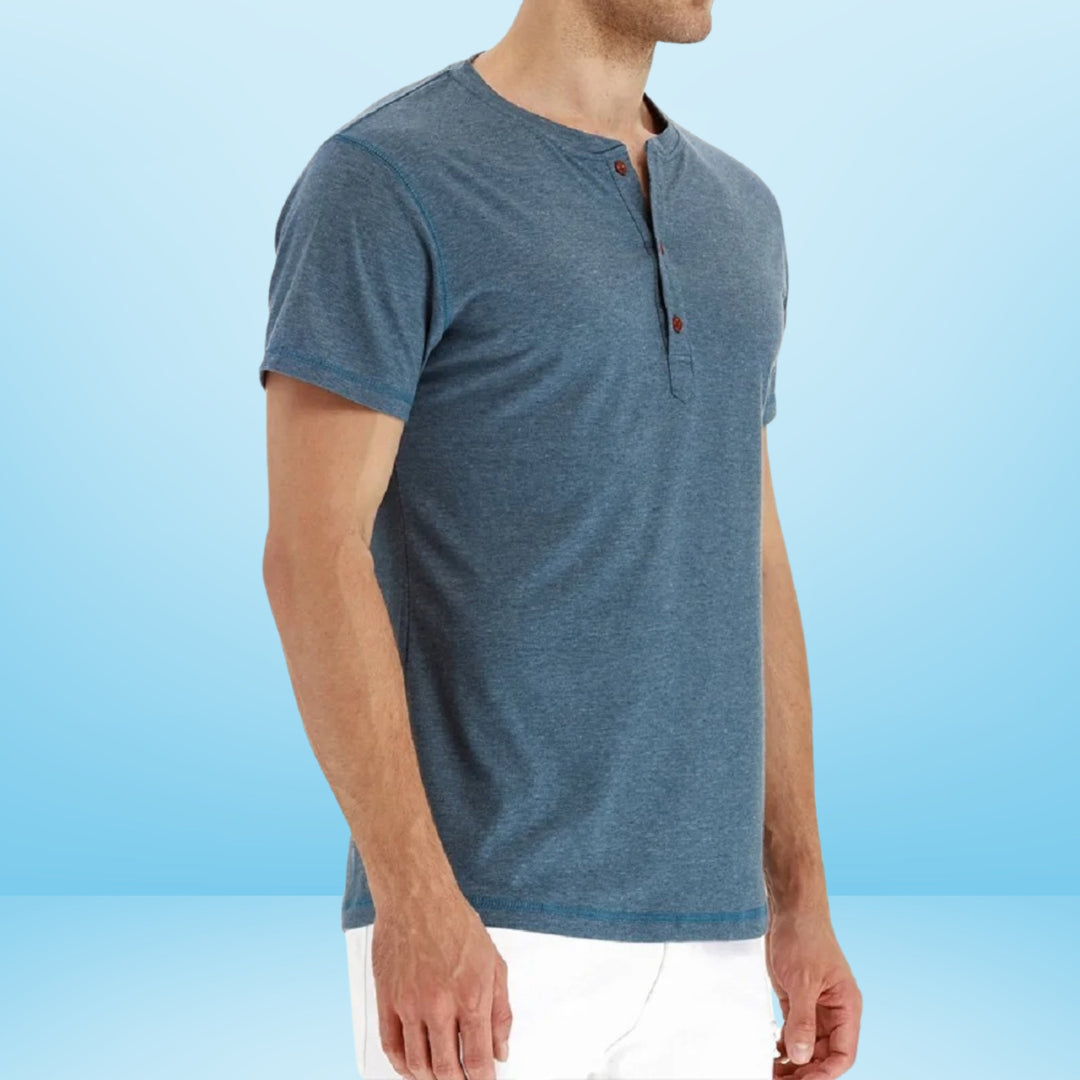Bilgert - Camiseta Elegante Con Cuello Redondo