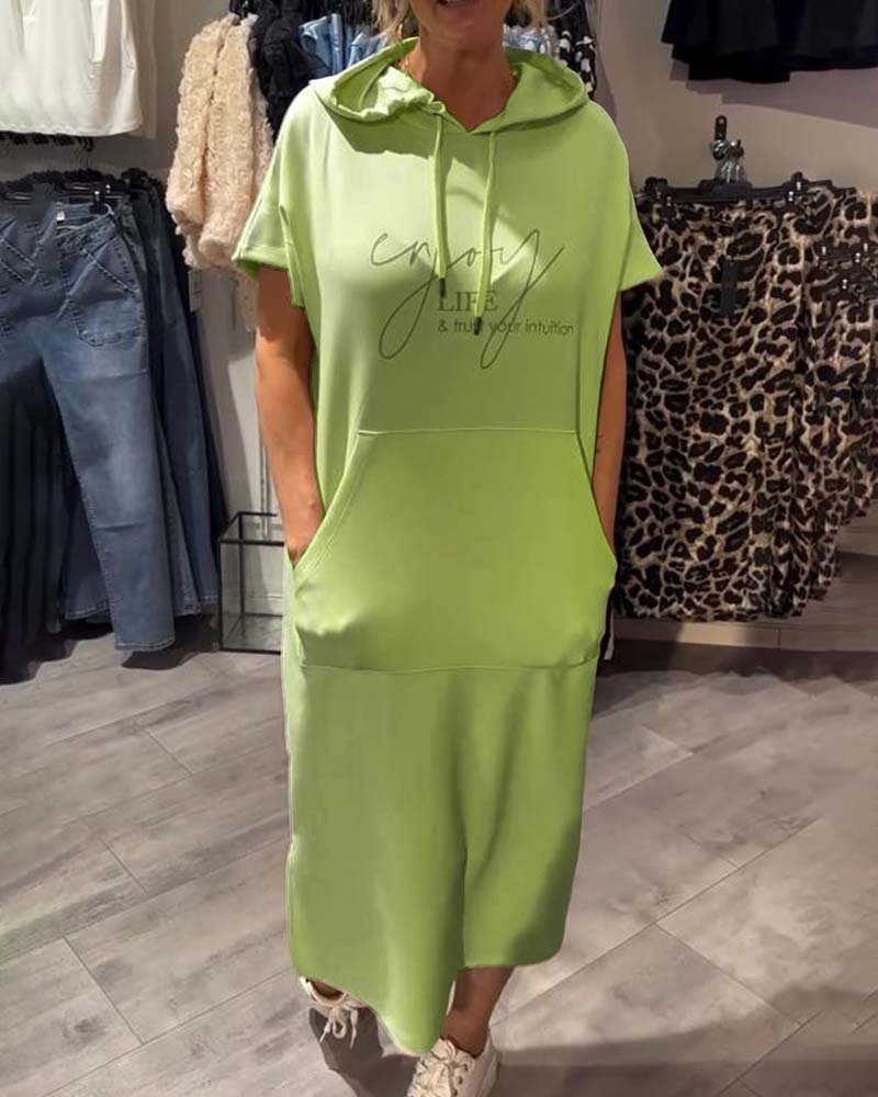 Nadia - Vestido Elegante Con Capucha