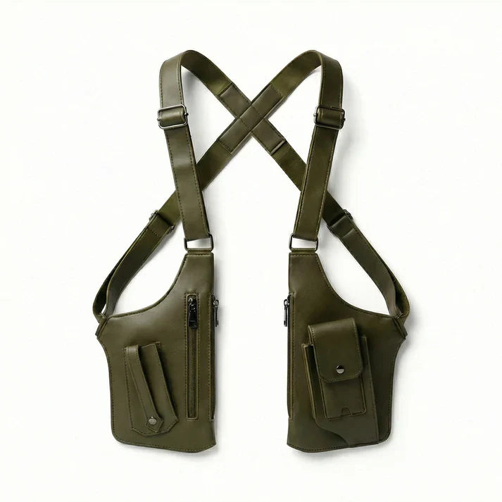 Brousseau - Arnés Tipo Bandolera Ajustable con Funda Multiusos