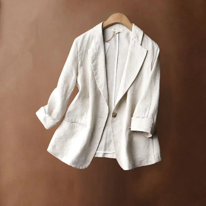 Mavis - Elegante Blazer De Lino