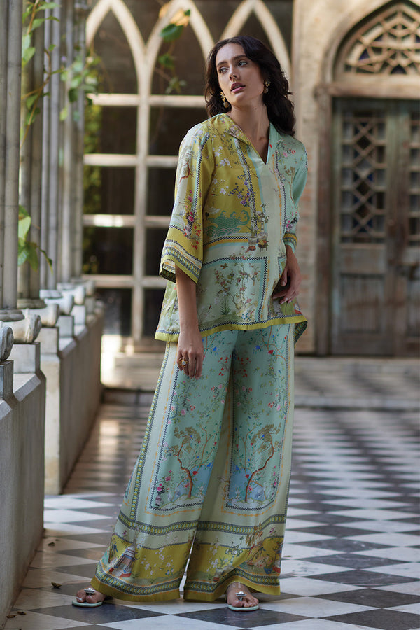 Paulette - Conjunto De Pantalones Con Flores Flair Fusion
