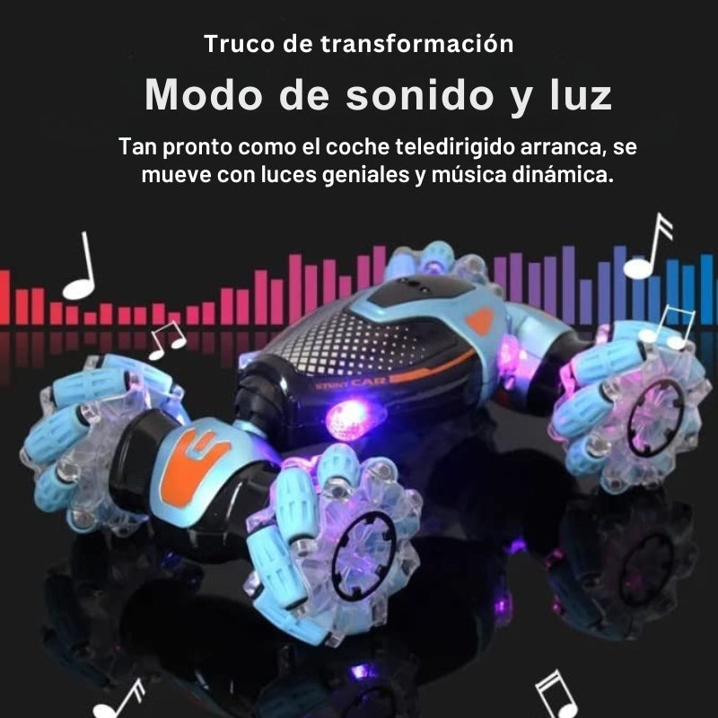 GyroRacer - Coche Teledirigido Acrobático Con Sensor Gestual
