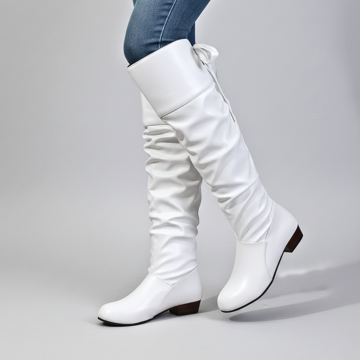 Patrena - Botas Altas De Cuero