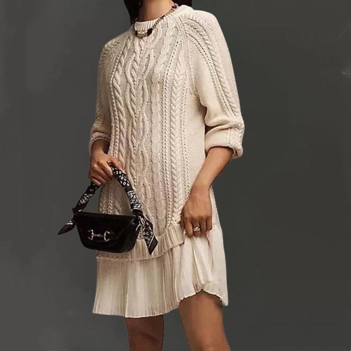 Kalena - Vestido Mini De Punto Trenzado