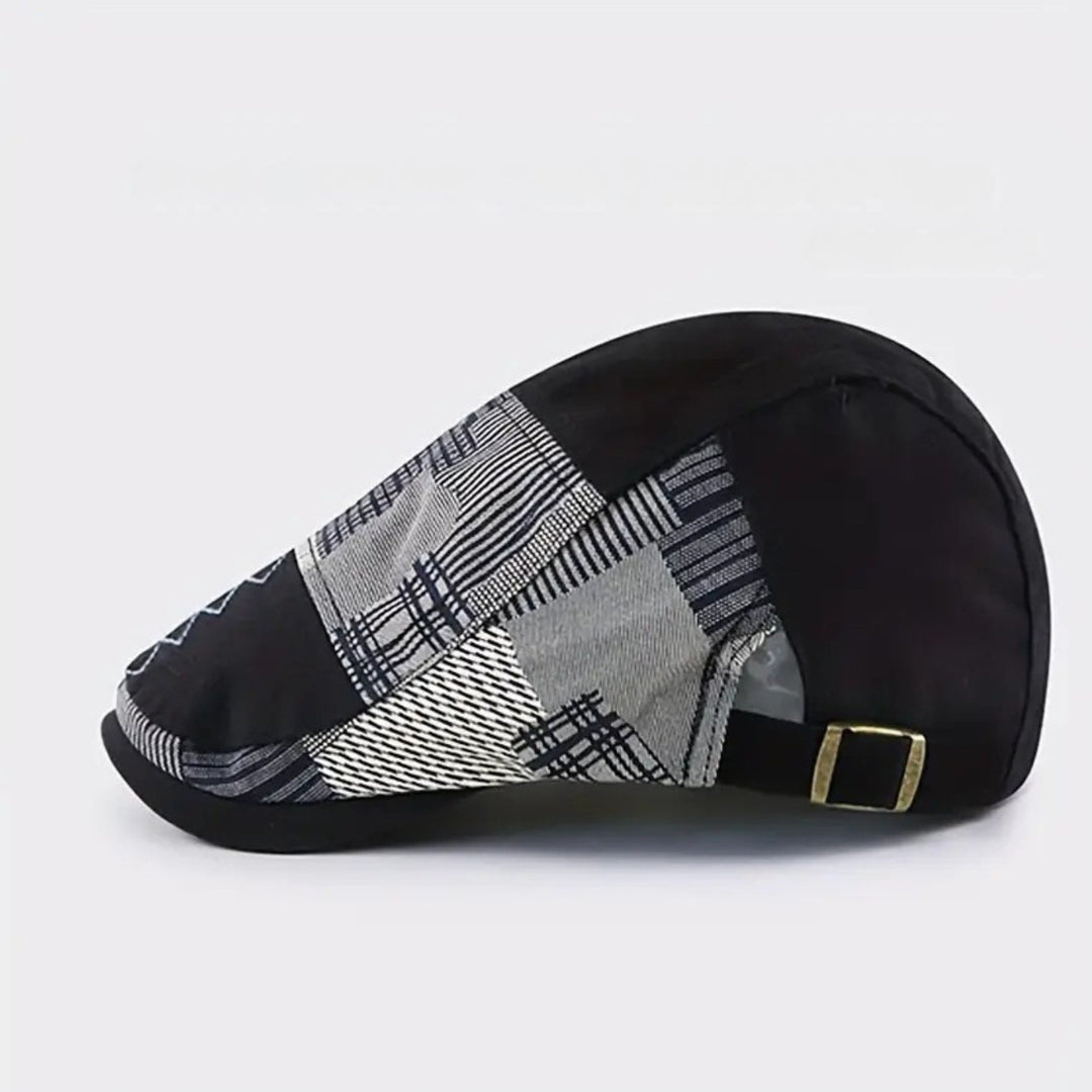 Lebron - Gorra Antiguo De Estilo Repartidor De Periódicos Con Parche