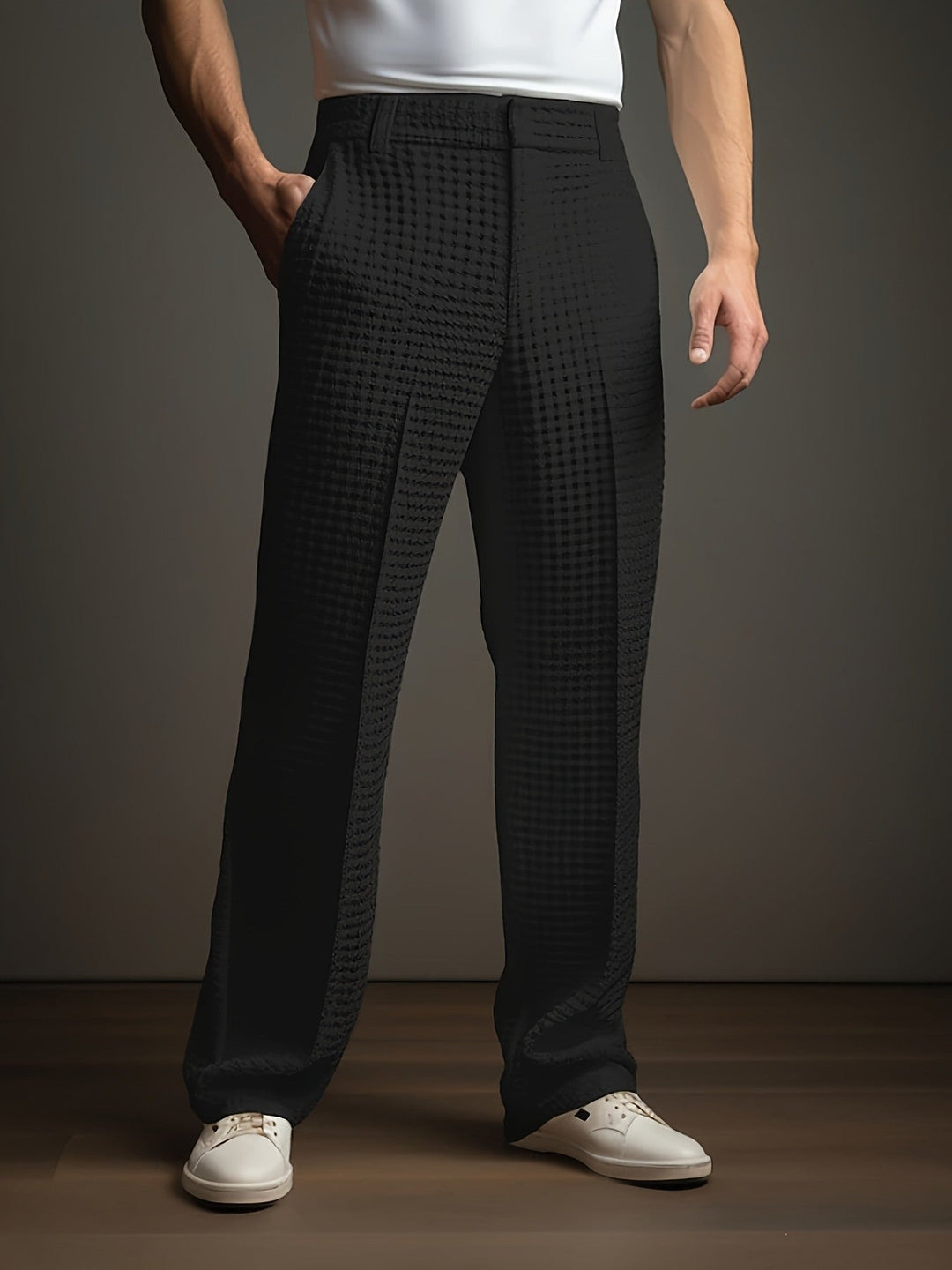 Harmen - Pantalones Anchos Con Bolsillos Laterales