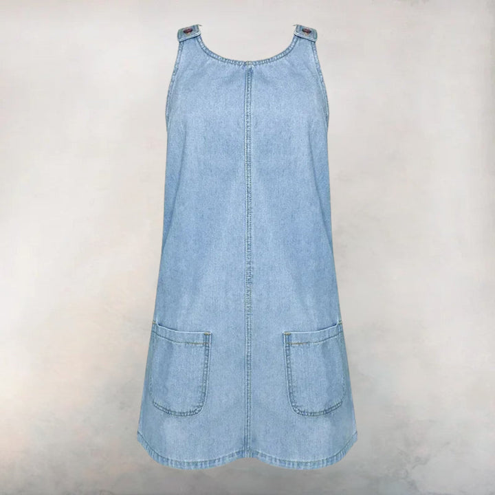 Lucelia - Vestido Vaquero Práctico y Ligero