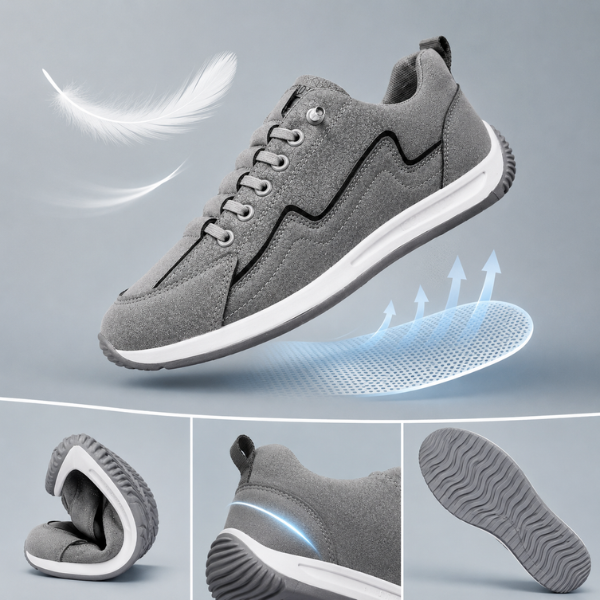 Luukas - Zapatillas Deportivas Informales Con Costuras en Paneles en Contraste
