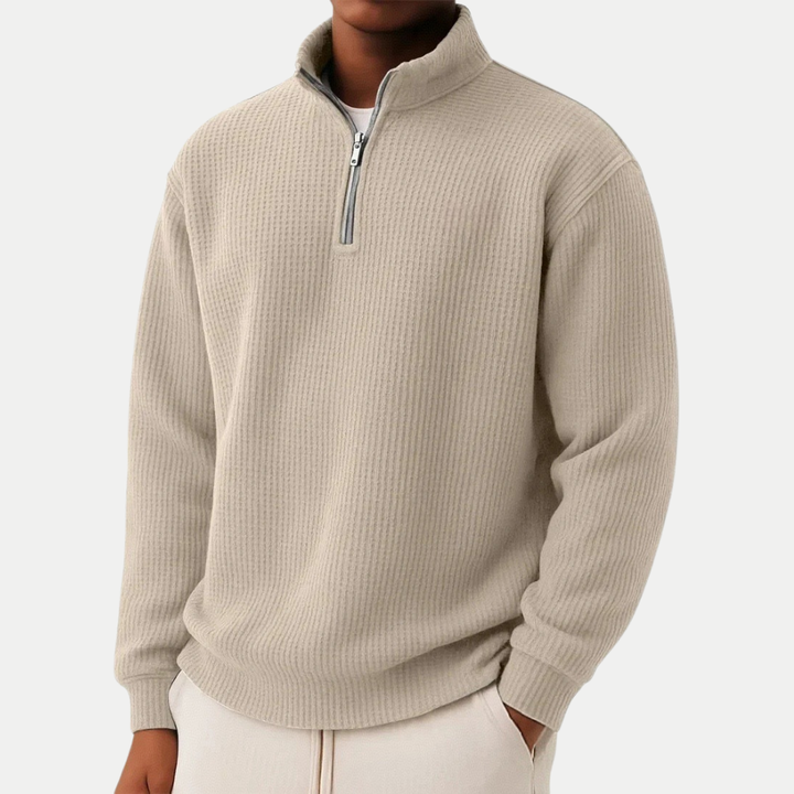 Shachar - Jersey Informal Con Cremallera