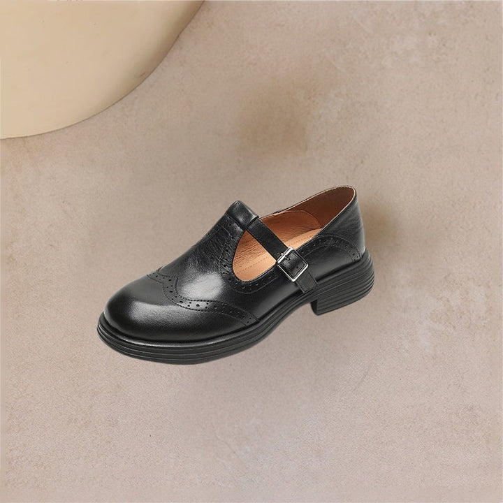 Zayana - Elegantes Zapatos De Cuero