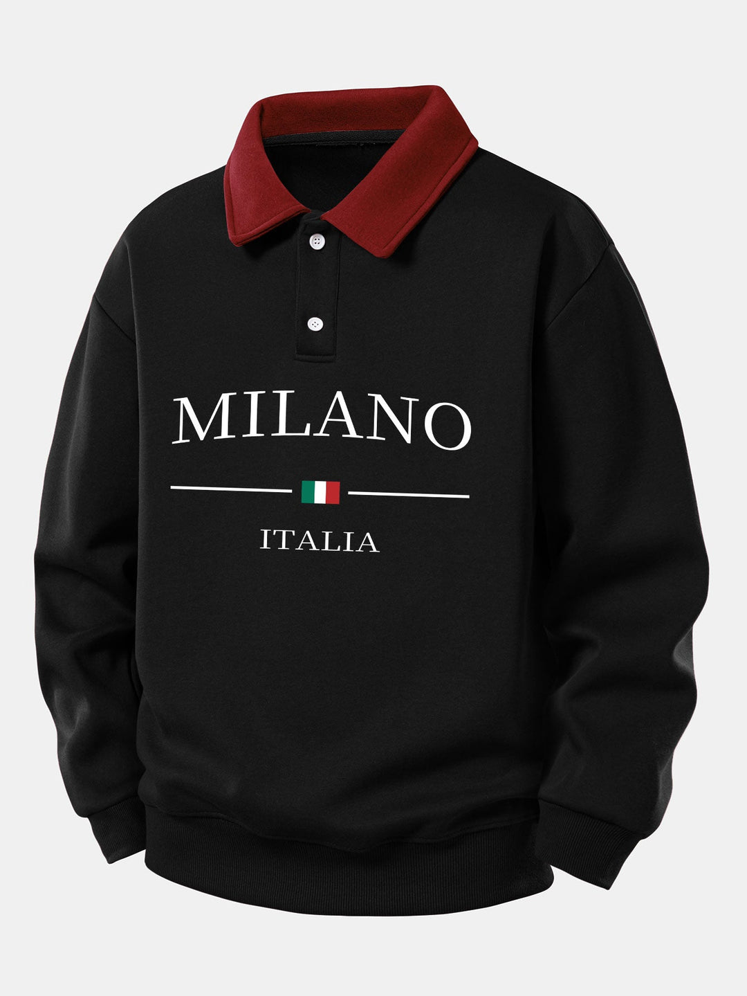 Gideon - Sudadera Polo Milano Imprimir Contraste