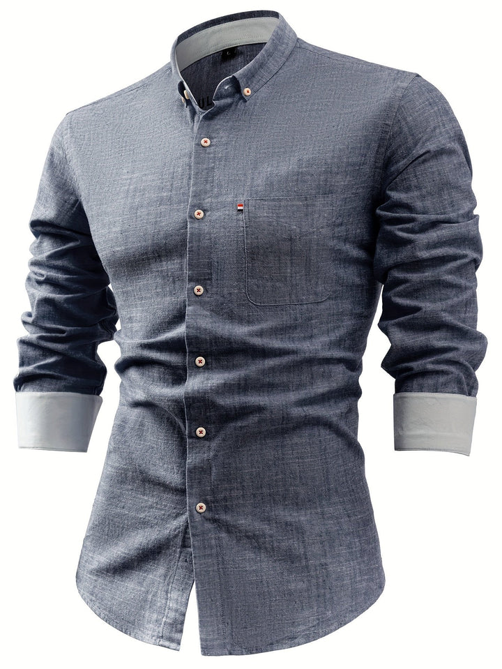 Nolan - Camisa De Manga Larga Con Botones