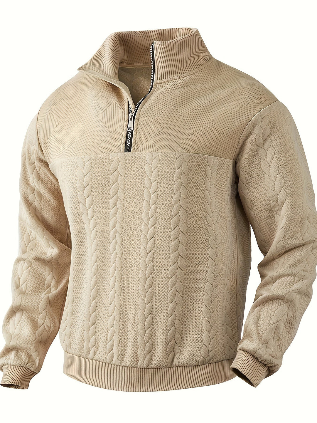 Caleb – Jersey Vintage Con Cremallera