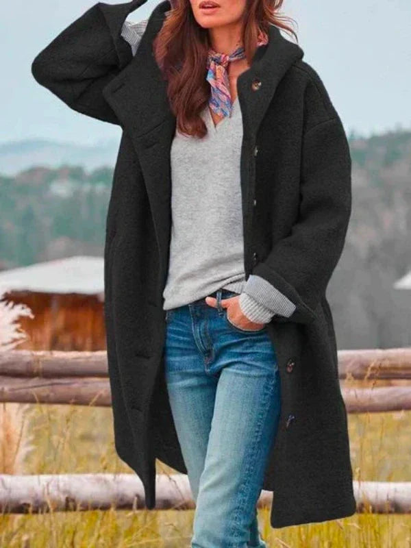Janushi - Abrigo Elegante de Invierno de Manga larga
