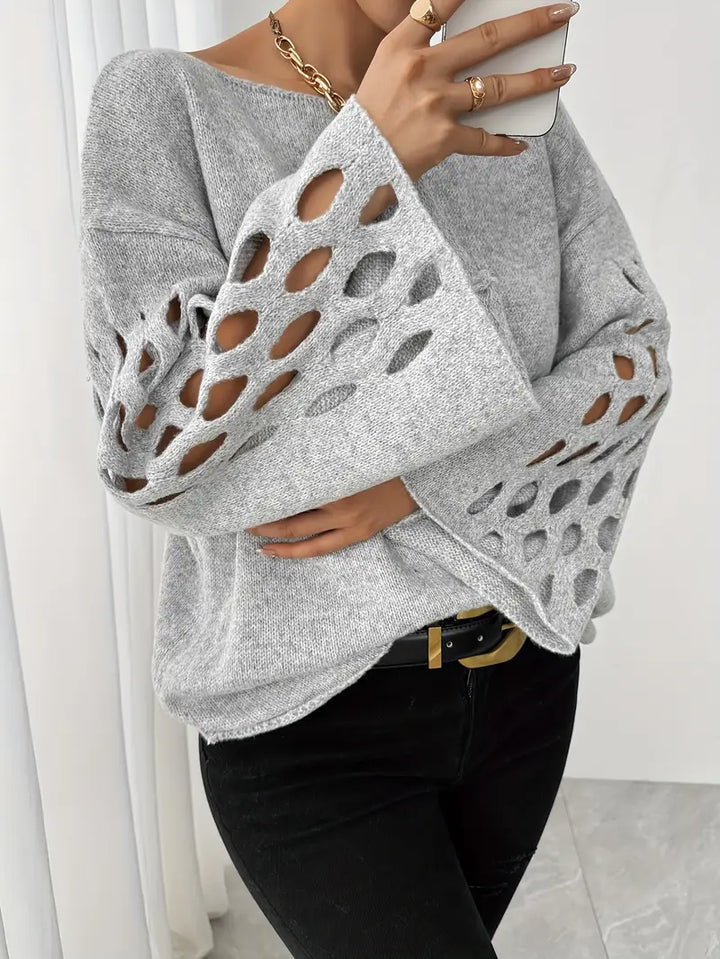 Lanola - Jersey Informal Con Mangas Acampanadas