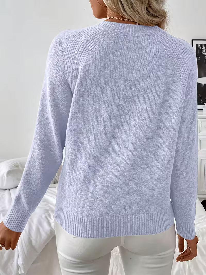 Hilarina - Jersey De Manga Larga De Punto