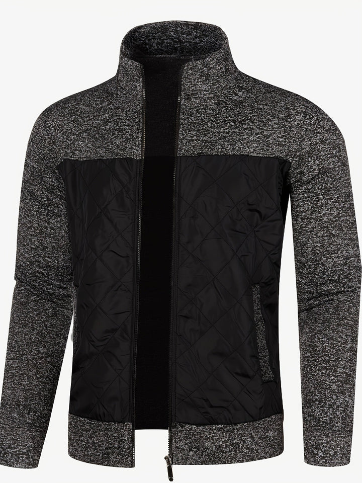 Grzegorz - Chaqueta De Punto De Manga Larga Con Cremallera