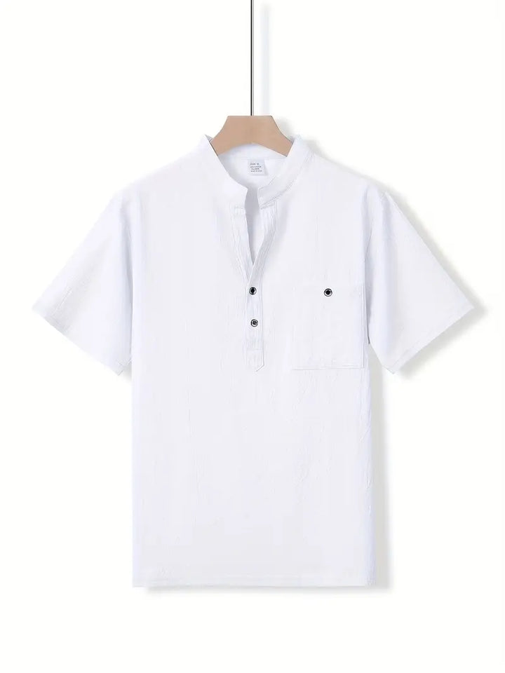 Vaughn - Elegante Camisa De Manga Corta