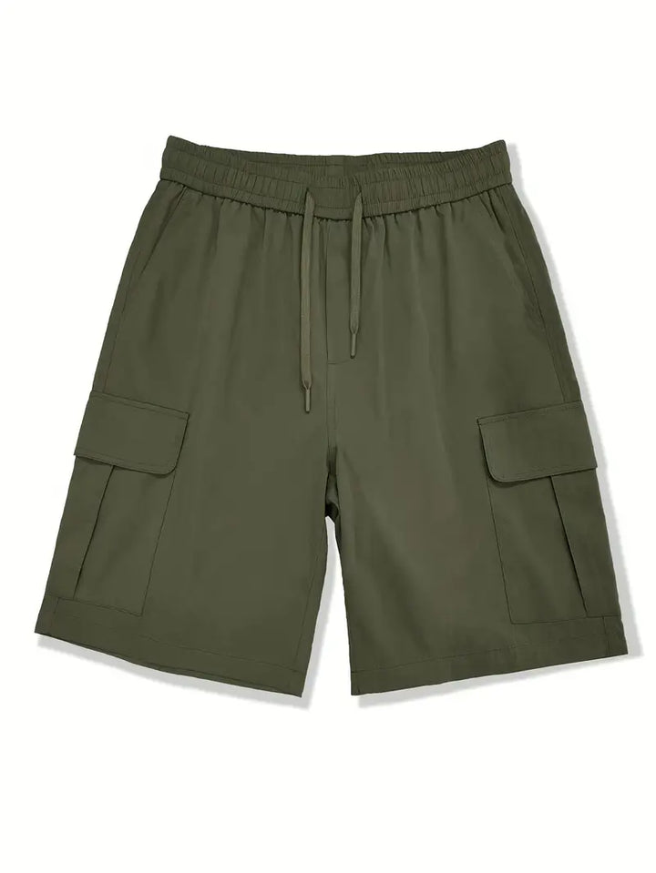 Detlev - Pantalones Cortos Elegantes Y Holgados
