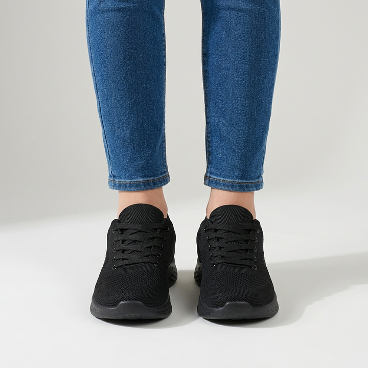 Alixia - Zapatilla Cómoda Con Cordones