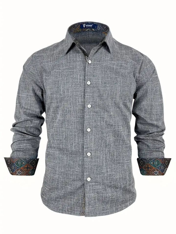 Teodoro - Camisa De Manga Larga Con Botones