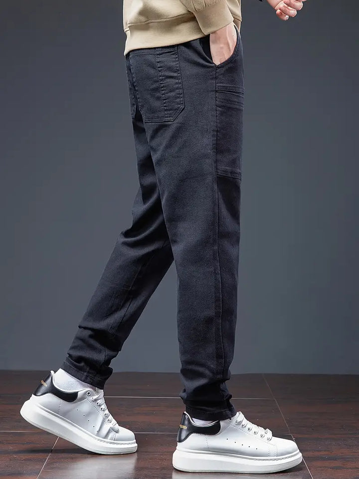 Jarrett - Elegante Pantalón Jogger Con Cintura y Cordón Ajustable