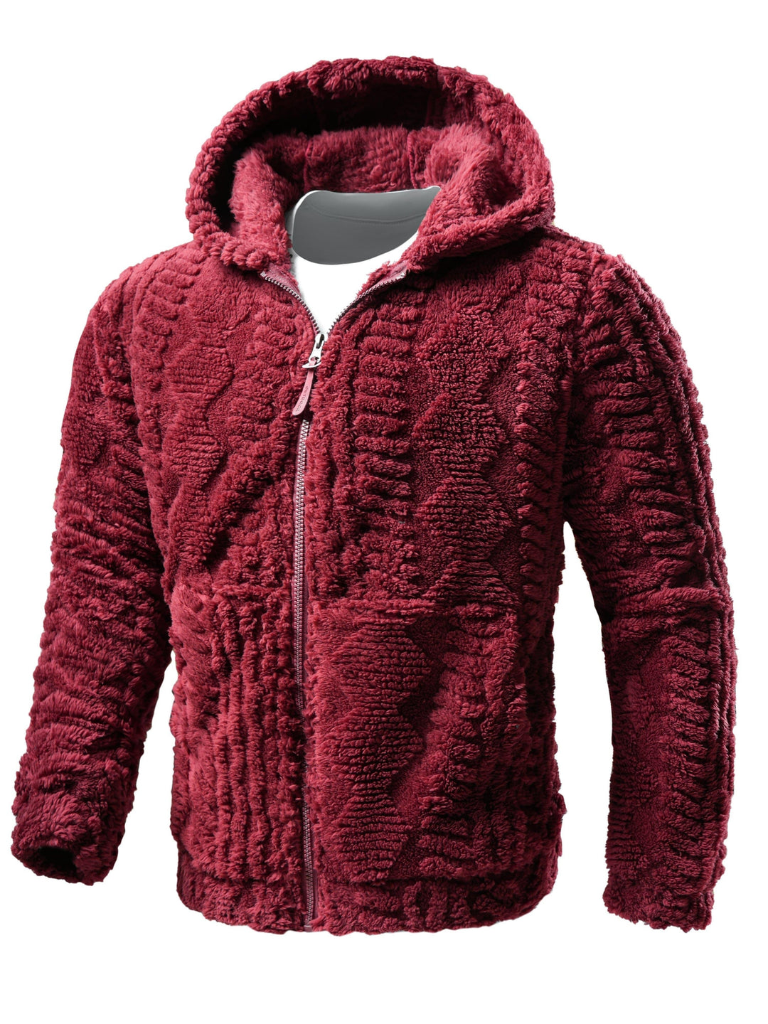 Bingwa - Chaqueta Con Capucha, Manga Larga Y Cremallera