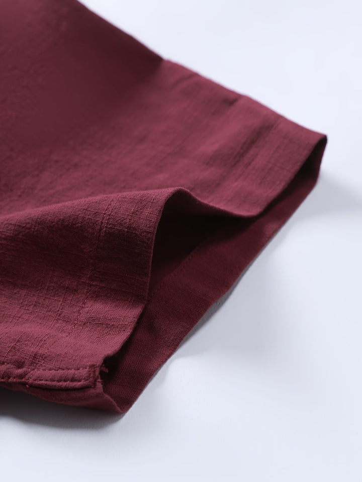 Tejada - Camisa Informal De Algodón Con Bolsillo