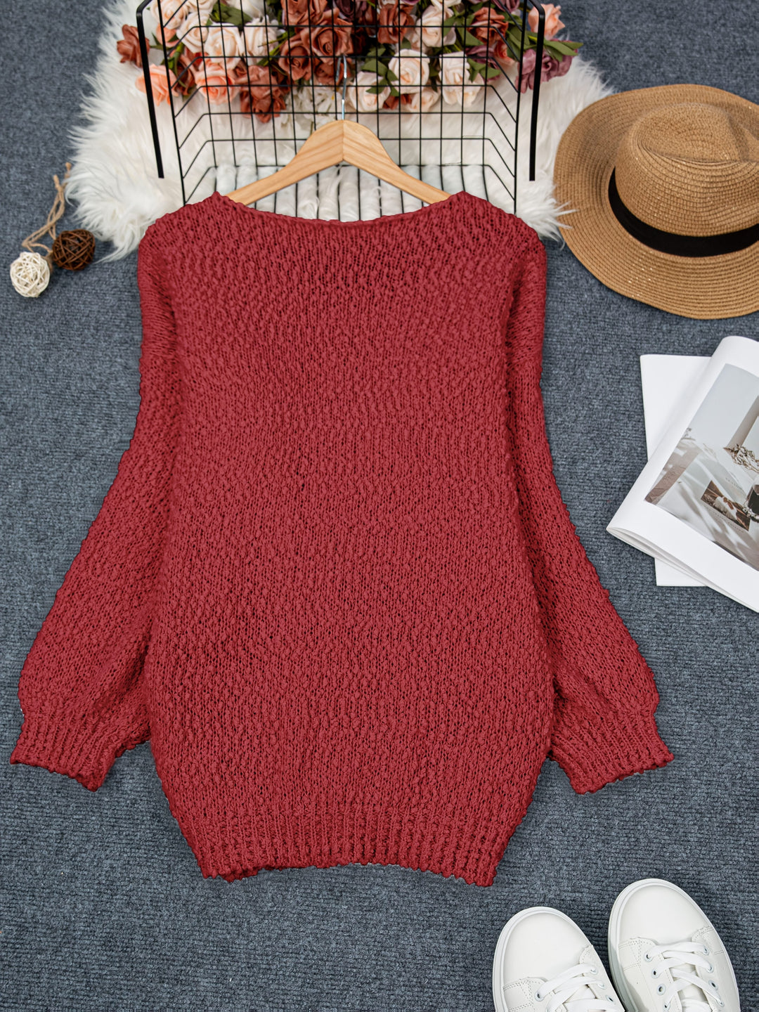 Jeannette - Jersey De Cuello Redondo Manga Larga