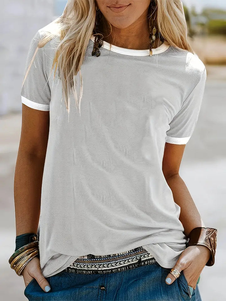 Kisara - Camiseta Informal De Manga Corta