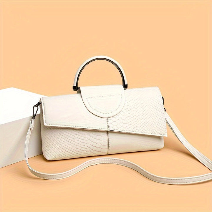 Geetika - Bolso Retro De Cocodrilo Con Cremallera