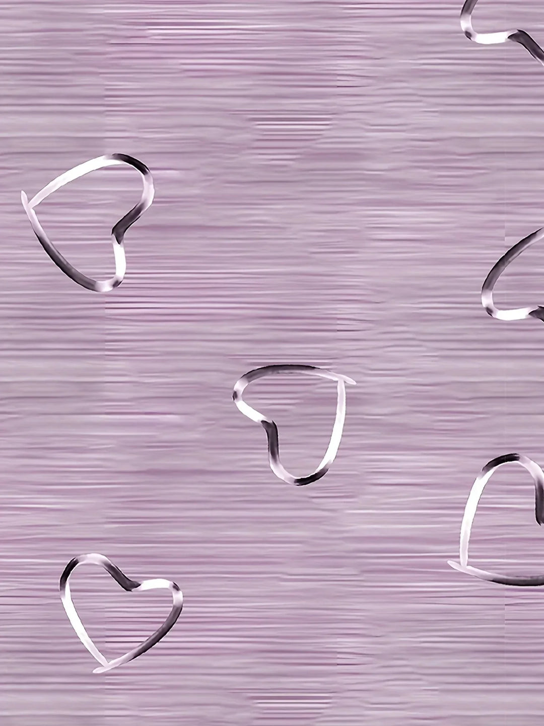 Emlyn - Top Moderno Con Cuello En V y Estampado De Corazones