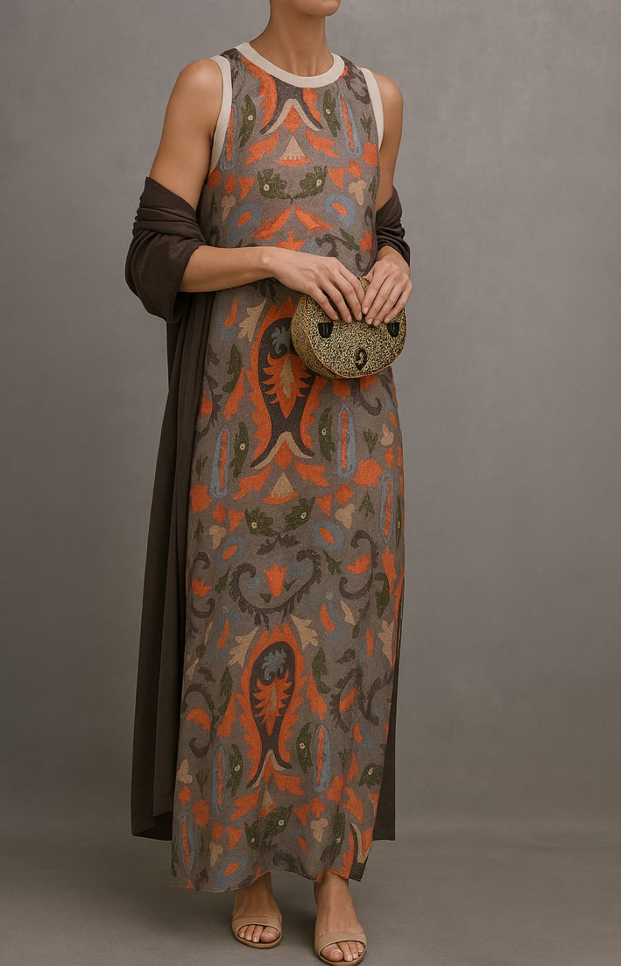 Irmtraut - Vestido Estampado Rich Patrón